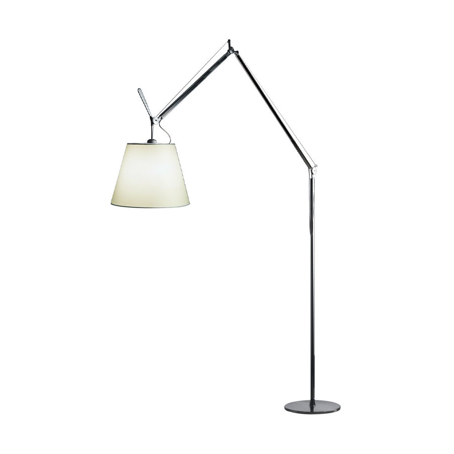 Artemide Tolomeo Mega lattiavalaisin pergamentinmusta, 42cm