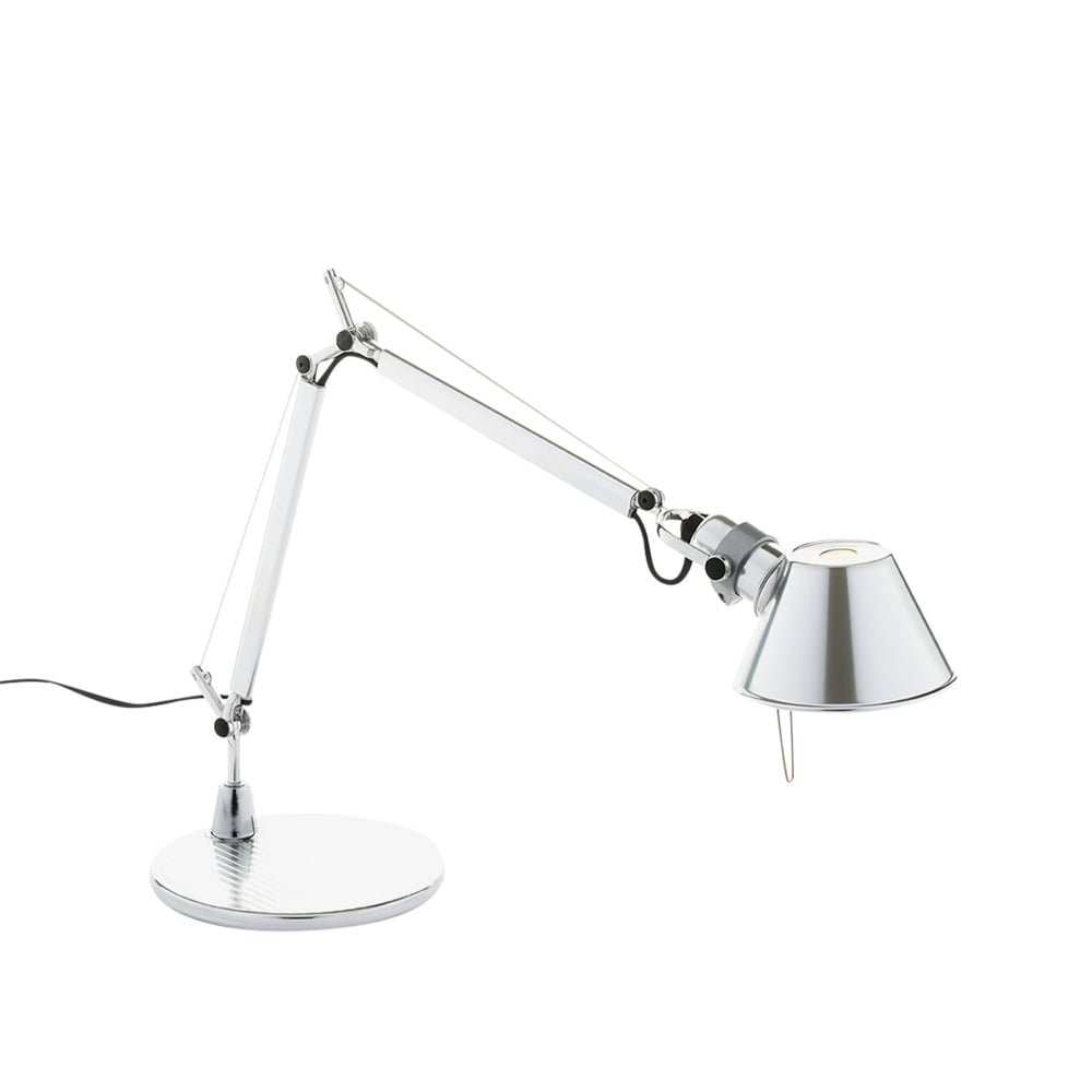 Artemide Tolomeo micro pöytävalaisin alumiinilevy | Skandinaavinen Sisustus | Pöytävalaisimet | Hopeanvärinen