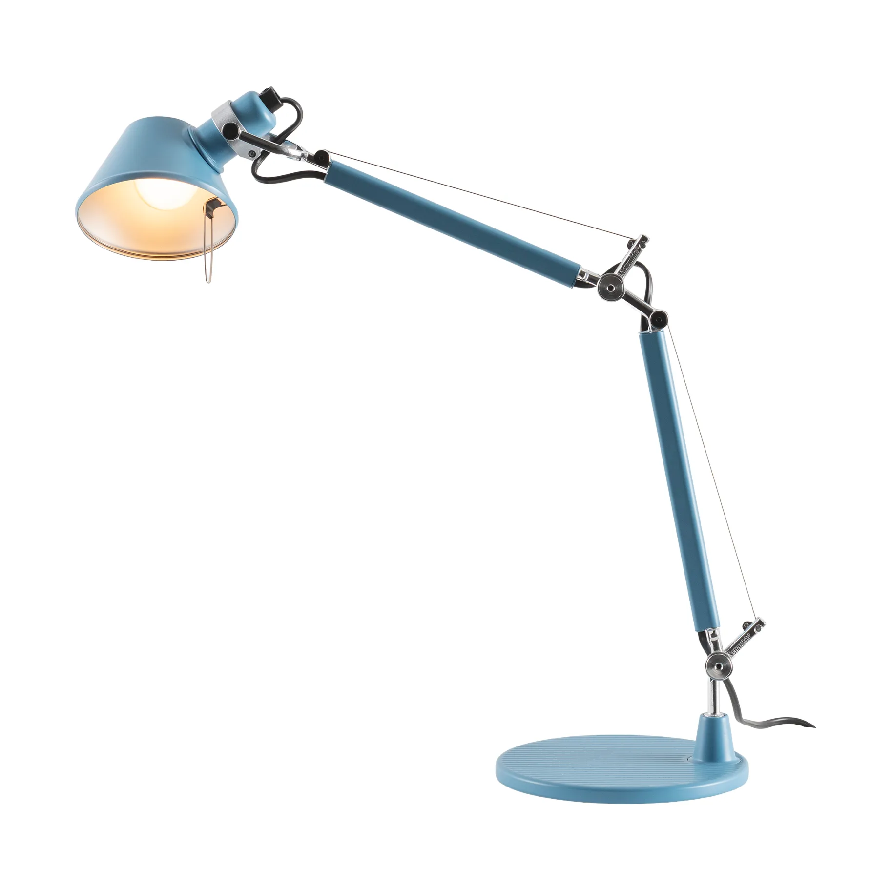 Tolomeo micro pöytävalaisin, Vaaleansininen Artemide
