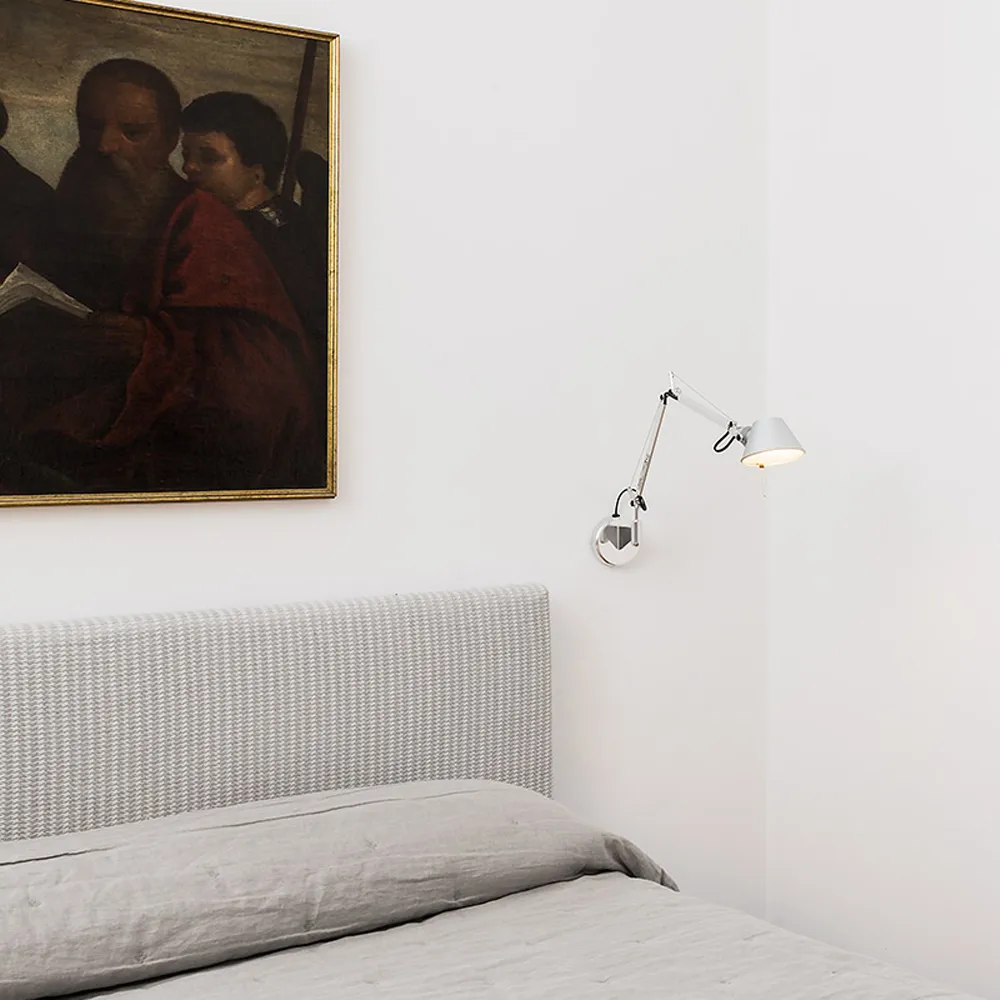 Tolomeo Micro seinävalaisin - Aluminium,  Artemide