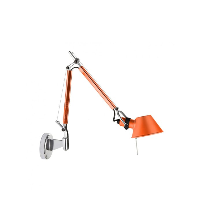 Tolomeo Micro seinävalaisin - anodisoitu oranssi - Artemide