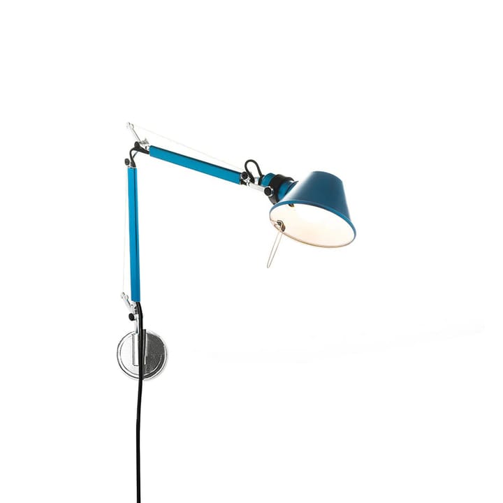 Tolomeo Micro seinävalaisin - anodisoitu sininen - Artemide