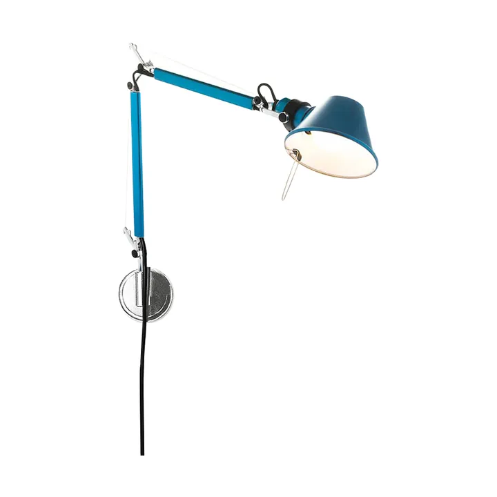 Tolomeo Micro seinävalaisin - Anodized blue - Artemide