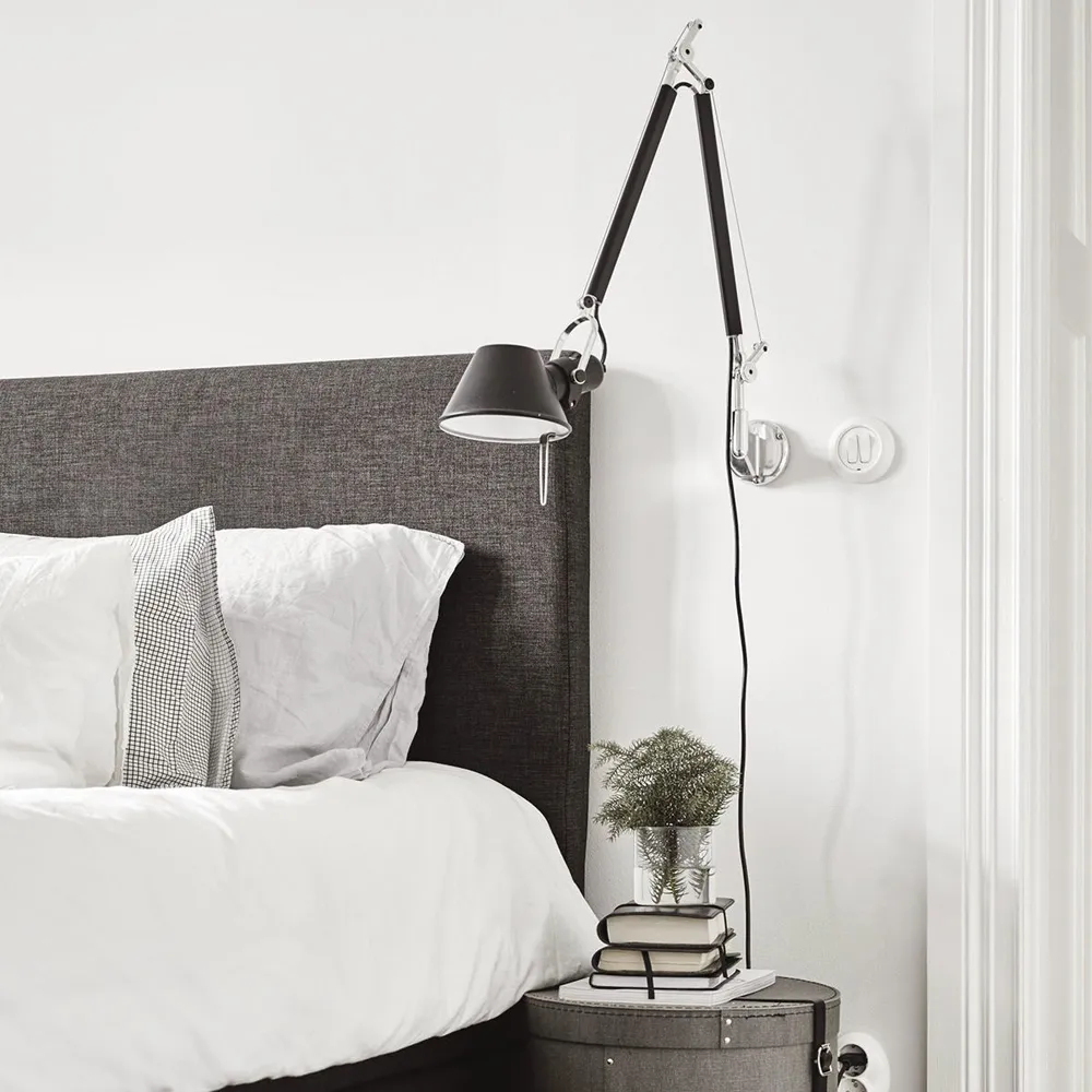 Tolomeo Micro seinävalaisin - Black,  Artemide