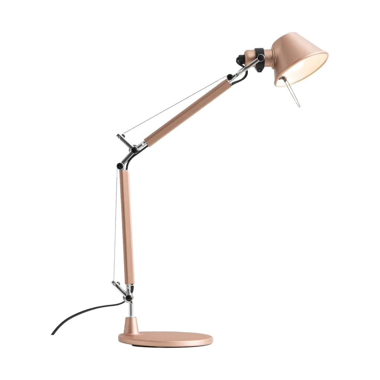Artemide Tolomeo Micro Special Edition pöytävalaisin Copper