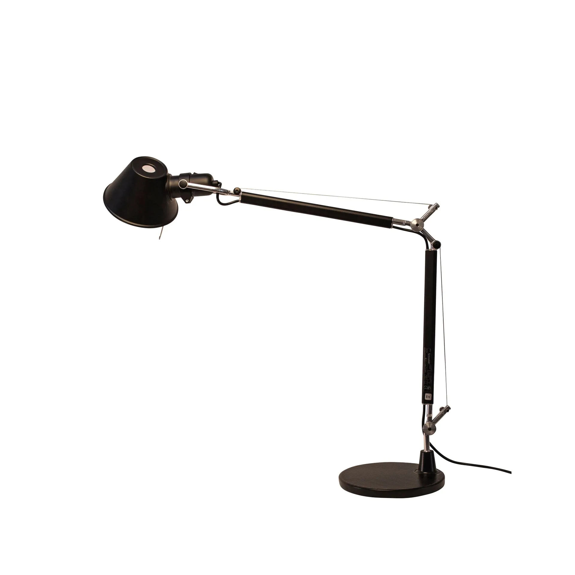 Tolomeo mini pöytävalaisin, musta Artemide