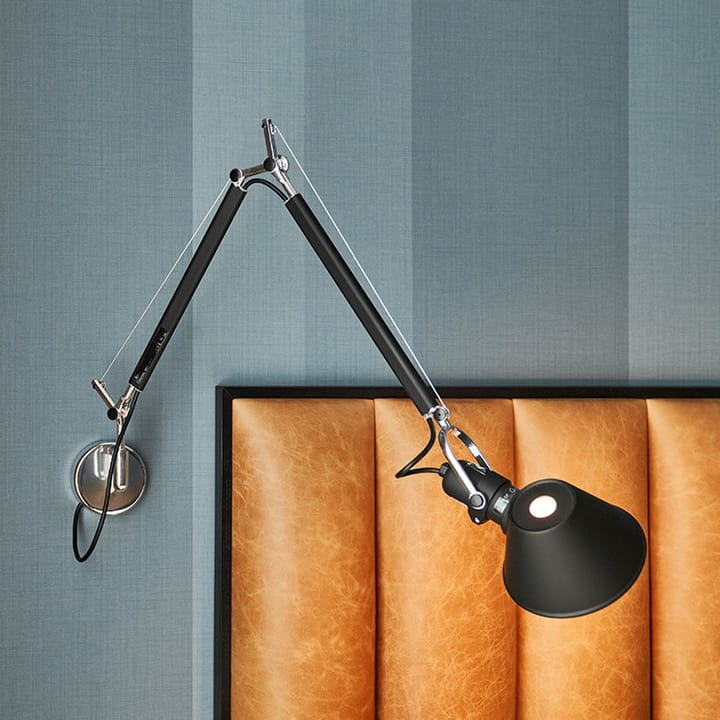 Tolomeo Mini seinävalaisin, musta Artemide
