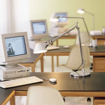 Tolomeo Mini Table jalusta - Aluminium - Artemide