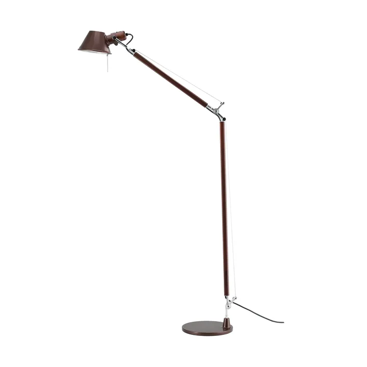 Tolomeo Reading lattiavalaisin E27 special edition - Brown metallic - Lampunjalka - Artemide