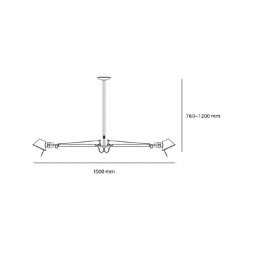 Tolomeo riippuvalaisin - alumiini - Artemide