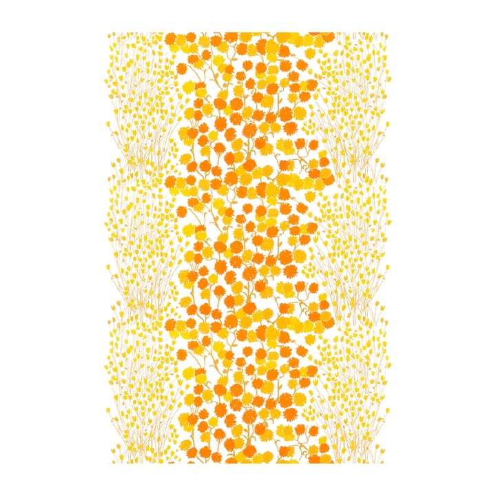 Ängen kangas - Keltainen-oranssi - Arvidssons Textil