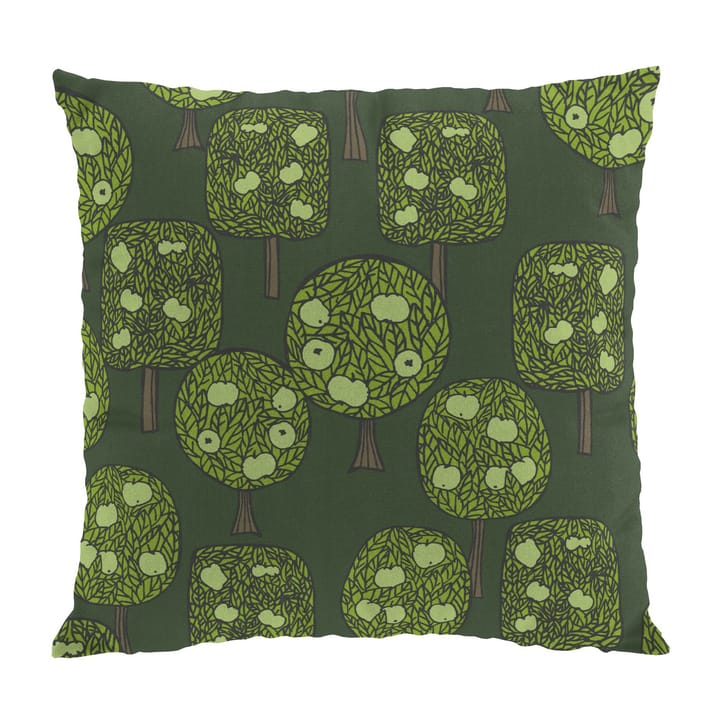 Äppelskogen tyynynpäällinen 47 x 47 cm - Tummanvihreä - Arvidssons Textil