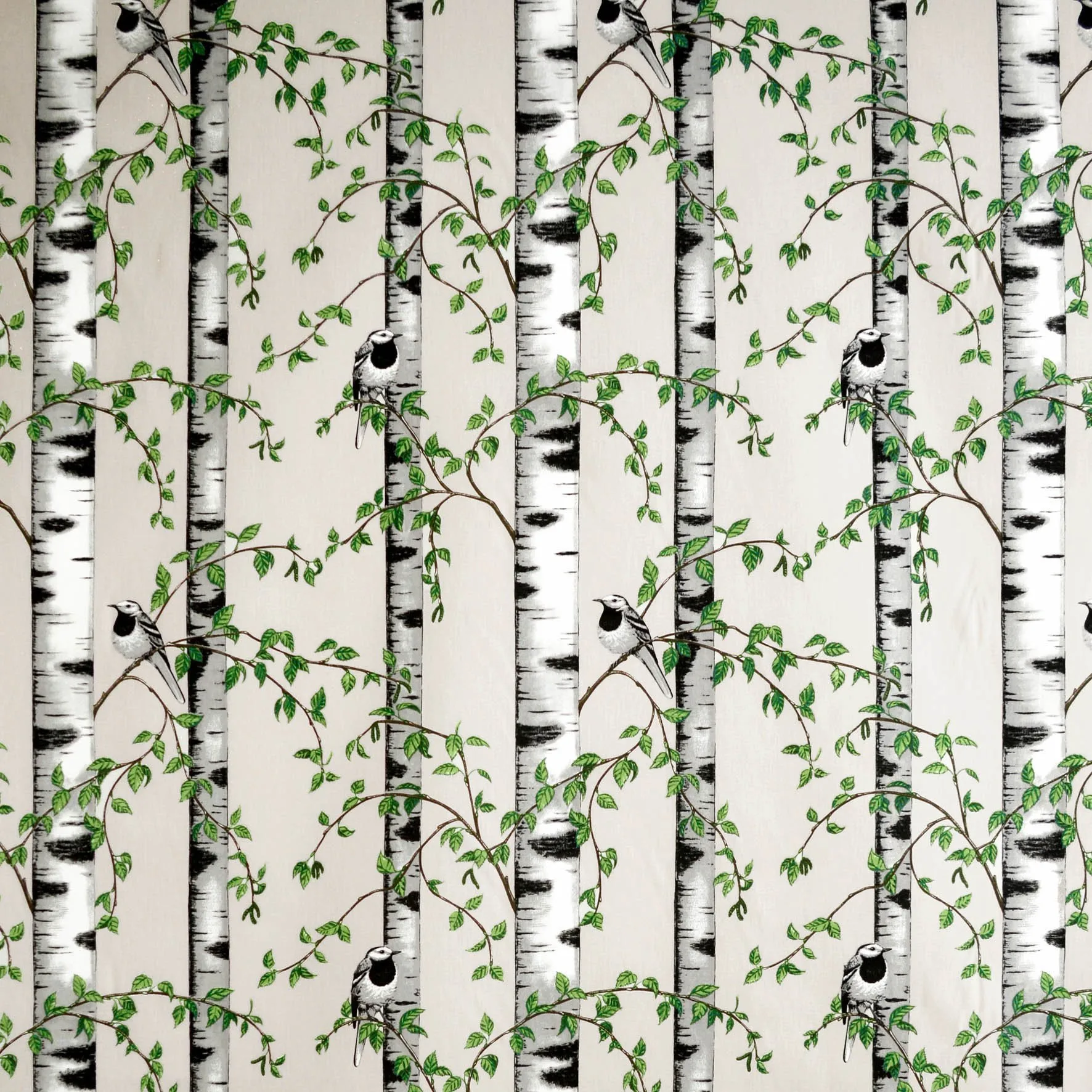 Björkdungen kangas, beige Arvidssons Textil