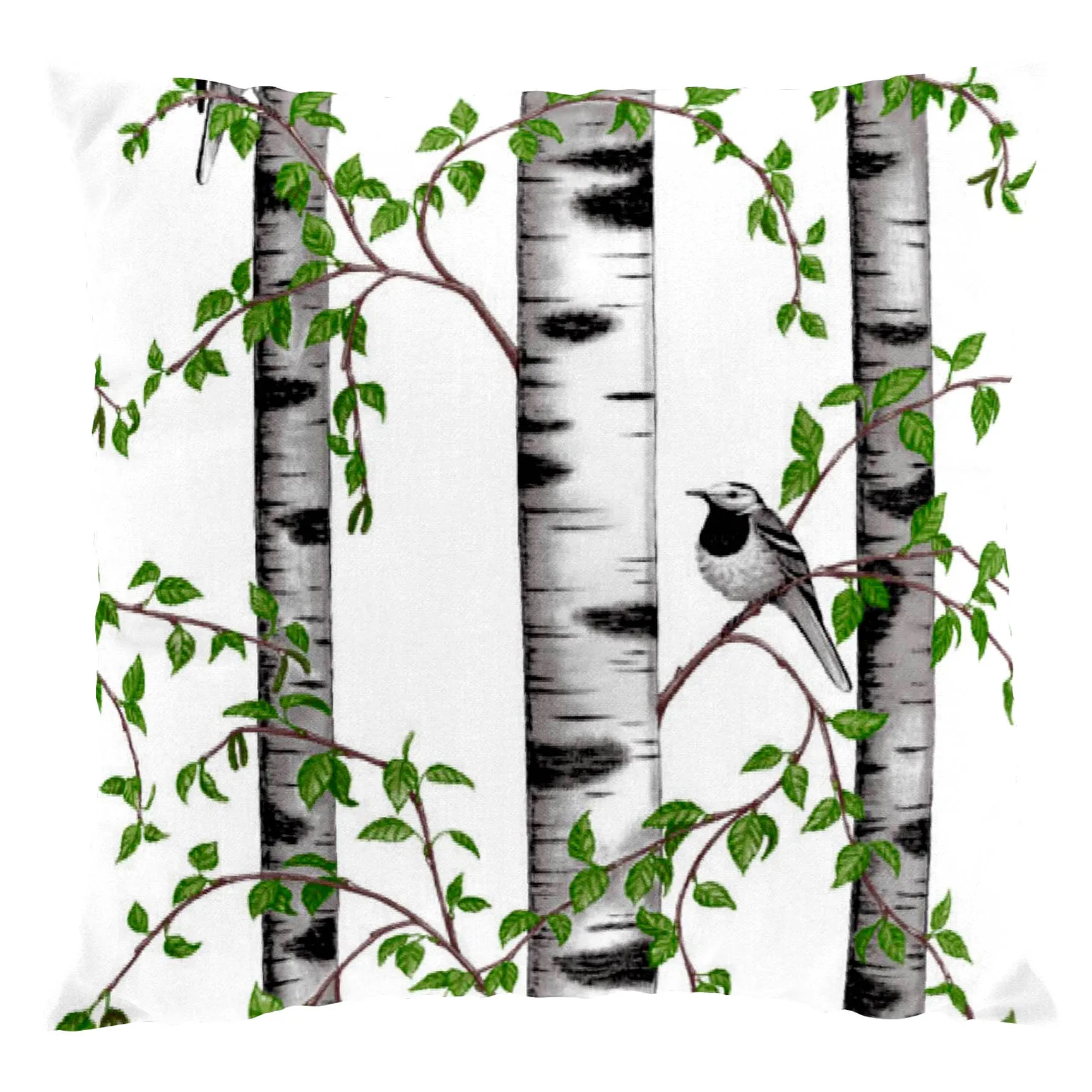 Björkdungen tyynynpäällinen, valkoinen Arvidssons Textil