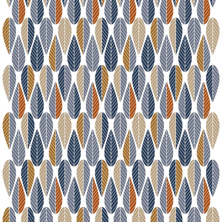 Blader kangas - Sininen - Arvidssons Textil