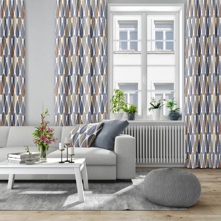 Blader kangas, Sininen Arvidssons Textil