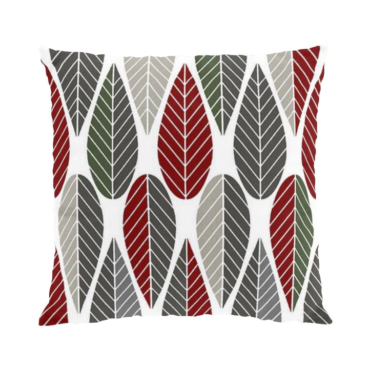 Blader tyynynpäällinen - Punainen-vihreä - Arvidssons Textil