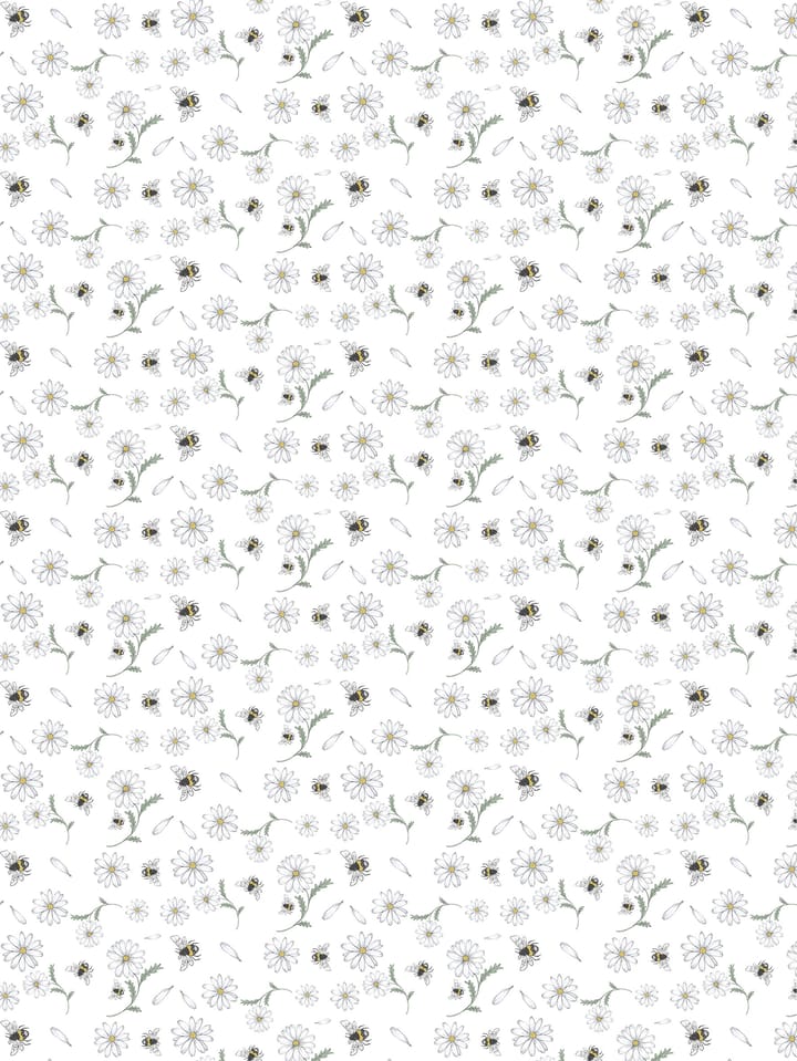 Blomstersurr vahaliina - Beige - Arvidssons Textil