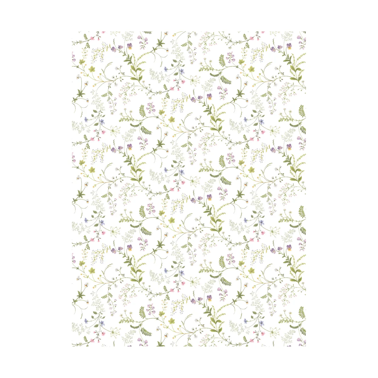 Arvidssons Textil Blomsteryra vahakangas Vihreä