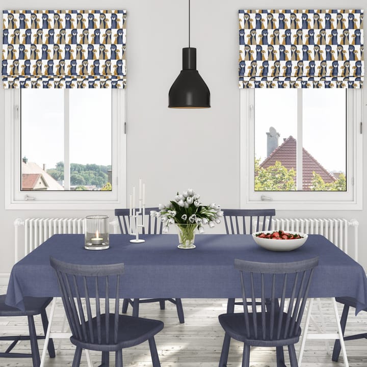 Buster kangas, Sininen-beige Arvidssons Textil
