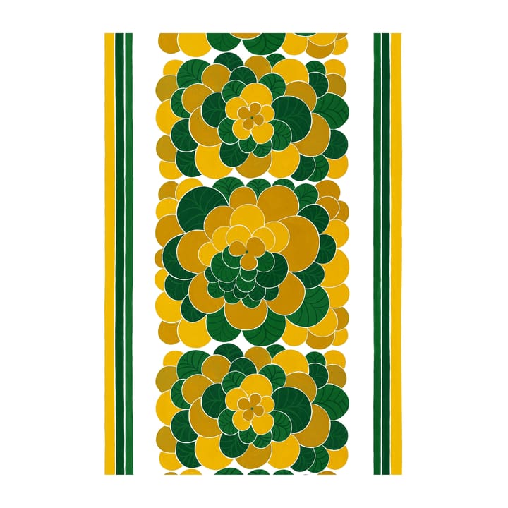 Cirrus kangas - Keltainen-vihreä - Arvidssons Textil