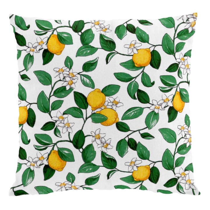 Citronlycka tyynynpäällinen - valkoinen - Arvidssons Textil