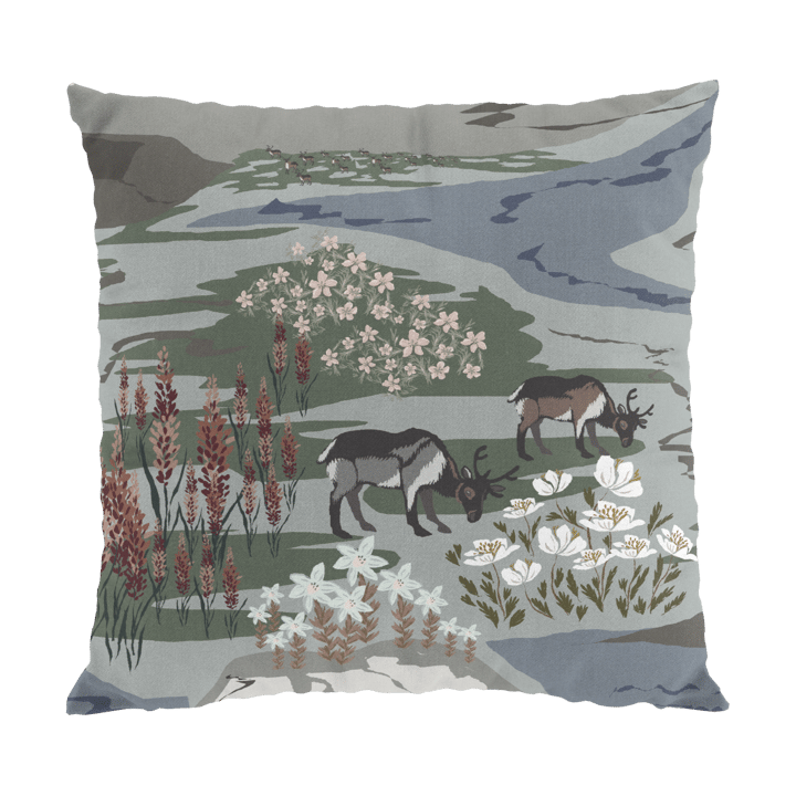 Fjällängar tyynynpäällinen 47x47 cm - Harmaanvihreä - Arvidssons Textil