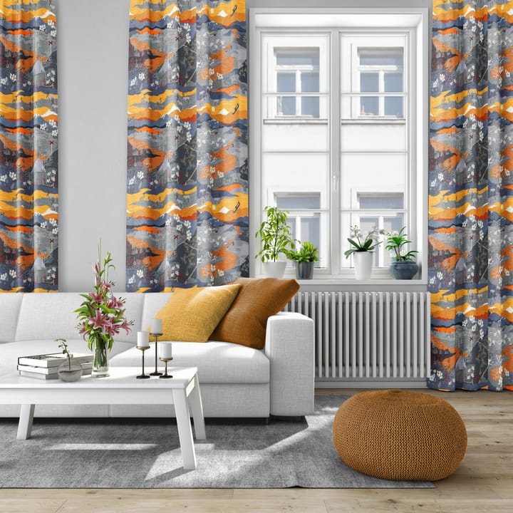 Fjällvandring kangas, Orange Arvidssons Textil