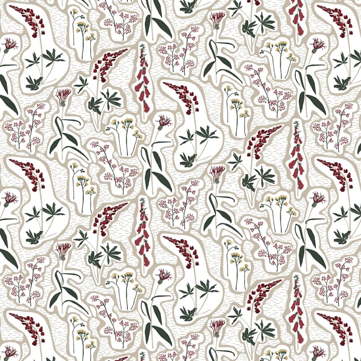 Florens kangas - Punainen - Arvidssons Textil