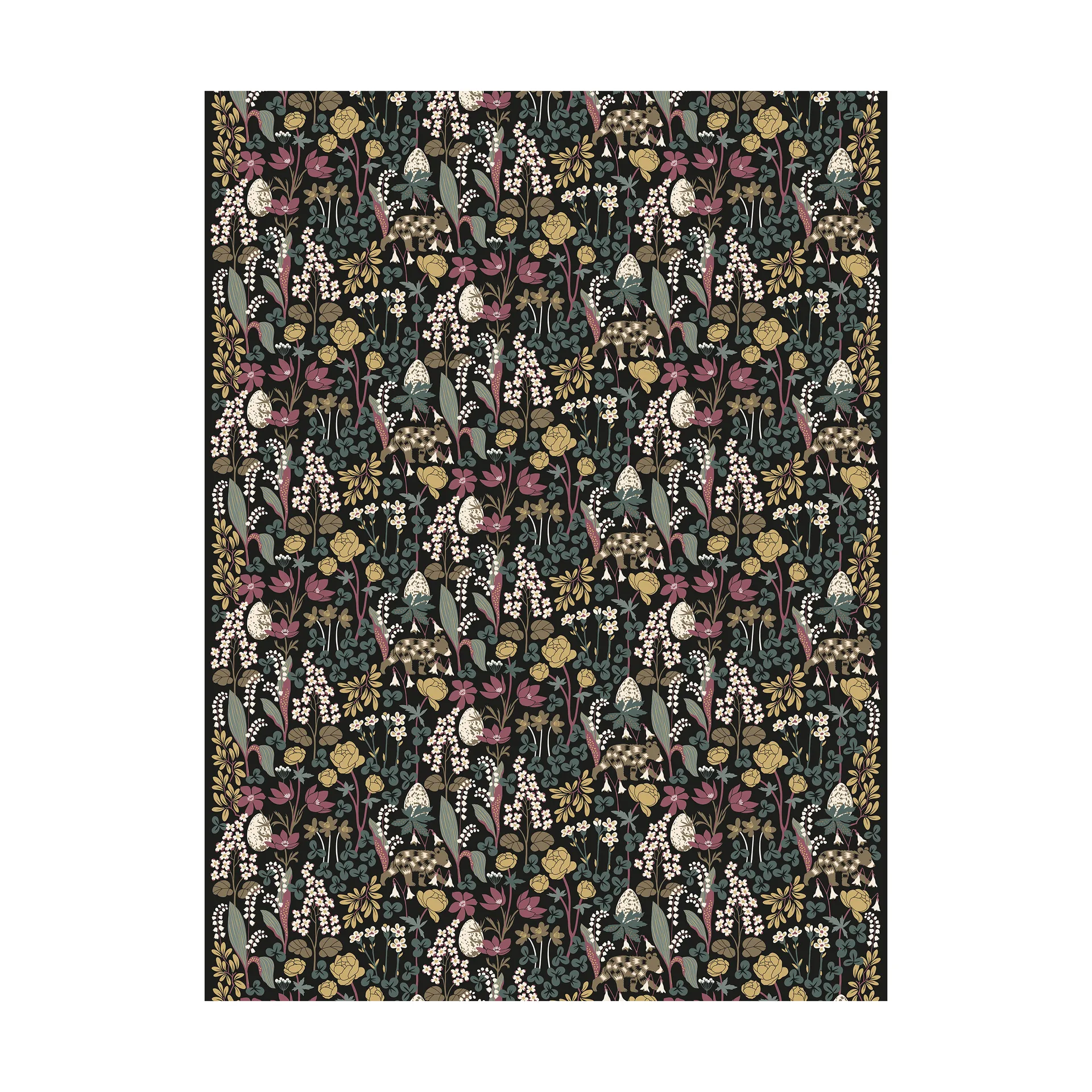 Här sover ingen björn kangas, Tummanvihreä Arvidssons Textil