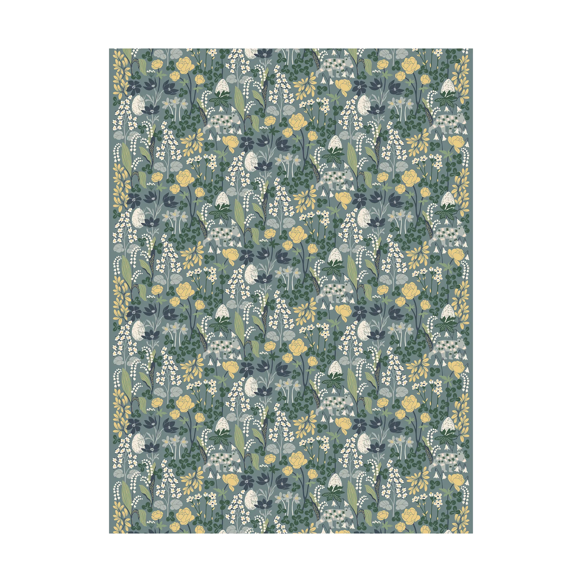 Här sover ingen björn kangas, Turkoosi Arvidssons Textil