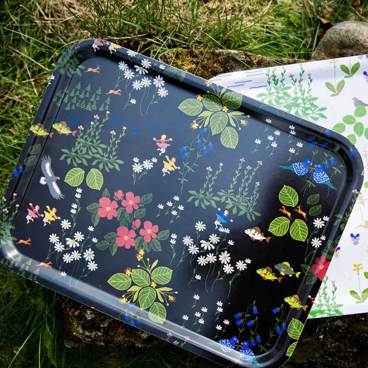 Himlajorden tarjotin, 43x33 cm Arvidssons Textil