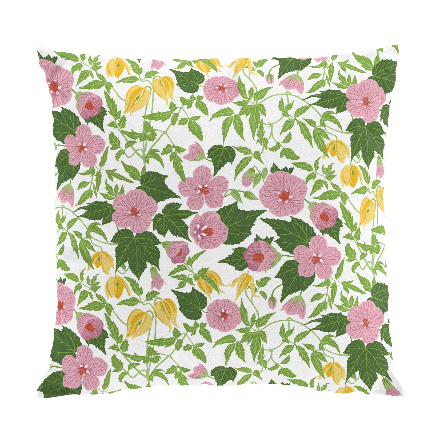 Husknuten tyynynpäällinen 47x47 cm, Vaaleanpunainen Arvidssons Textil