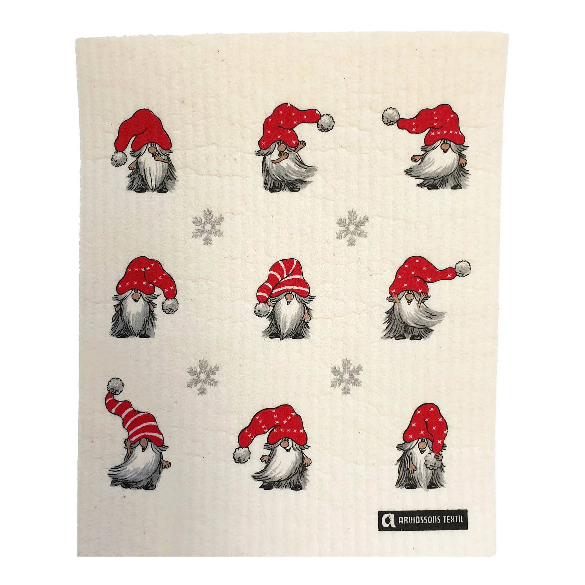 Julian och Co. -tiskirätti, Beige-punainen Arvidssons Textil