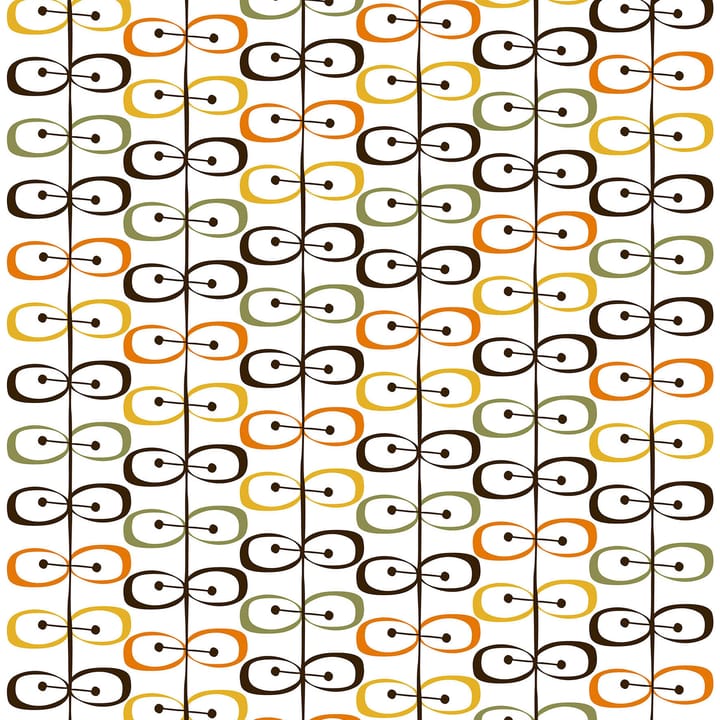Kiwi kangas - Keltainen-oranssi - Arvidssons Textil