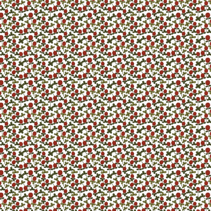 Klöveräng vahaliina - Punainen-vihreä - Arvidssons Textil