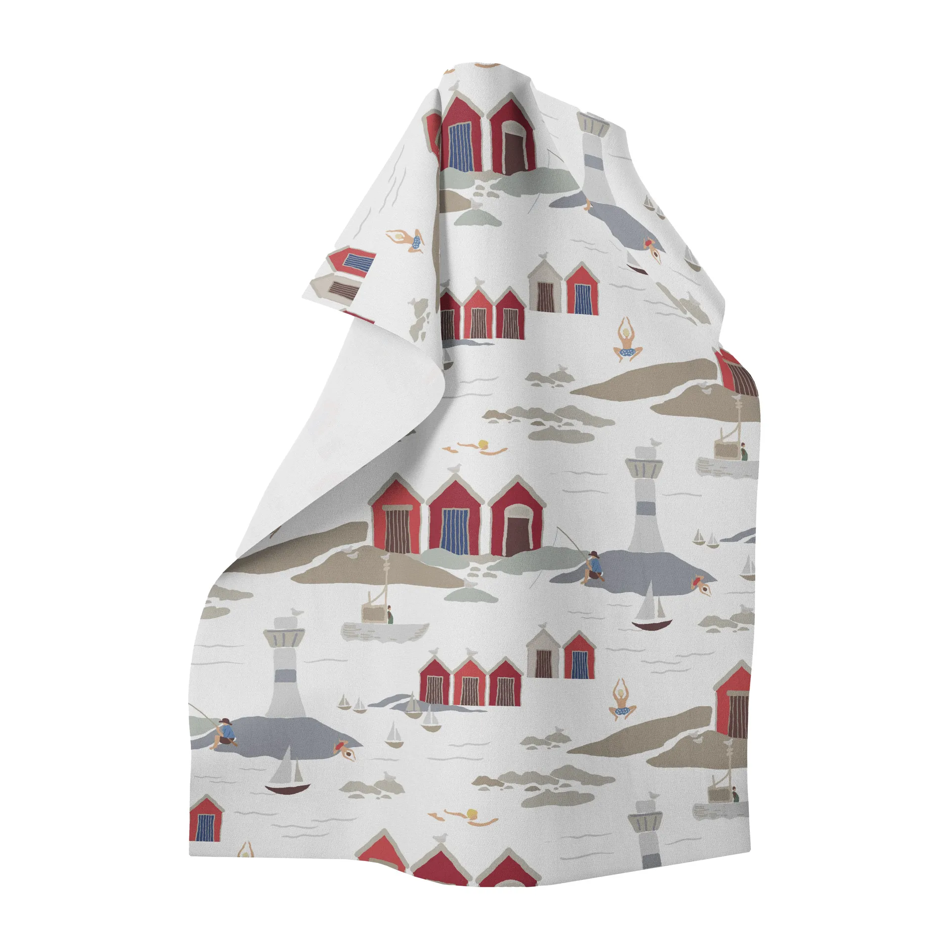 Kust keittiöpyyhe 65 x 85 cm, Valkoinen Arvidssons Textil