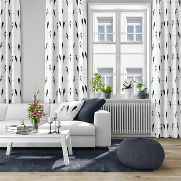 Ladusvalor kangas - valkoinen - Arvidssons Textil