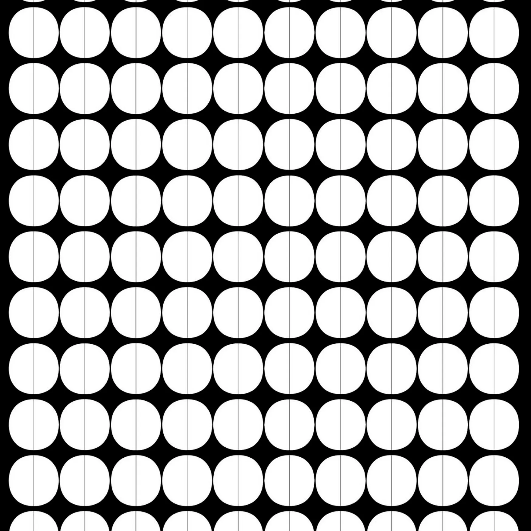 Lane kangas, valkoiset ympyrät Arvidssons Textil