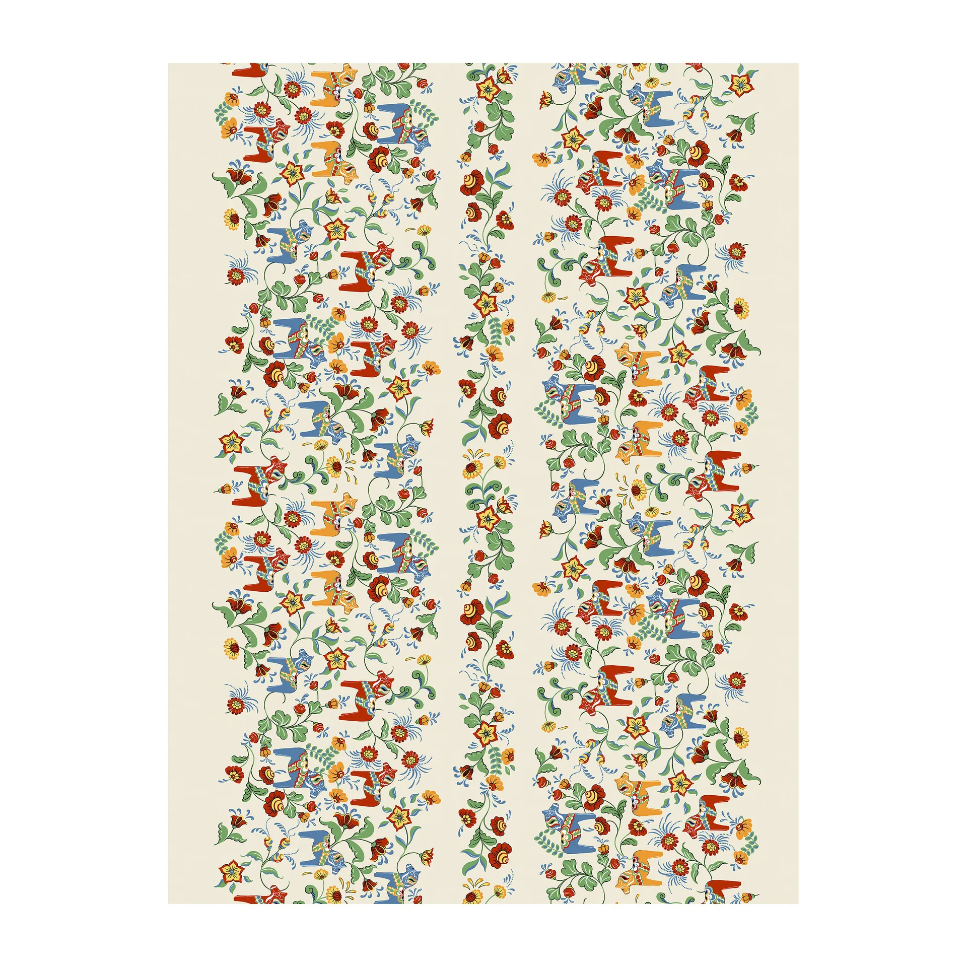 Leksand Bård vahaliina, Beige Arvidssons Textil