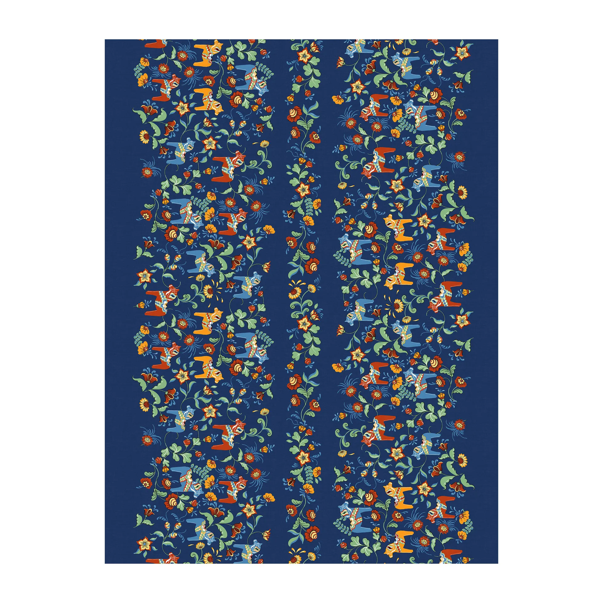 Leksand Bård vahaliina, Sininen Arvidssons Textil