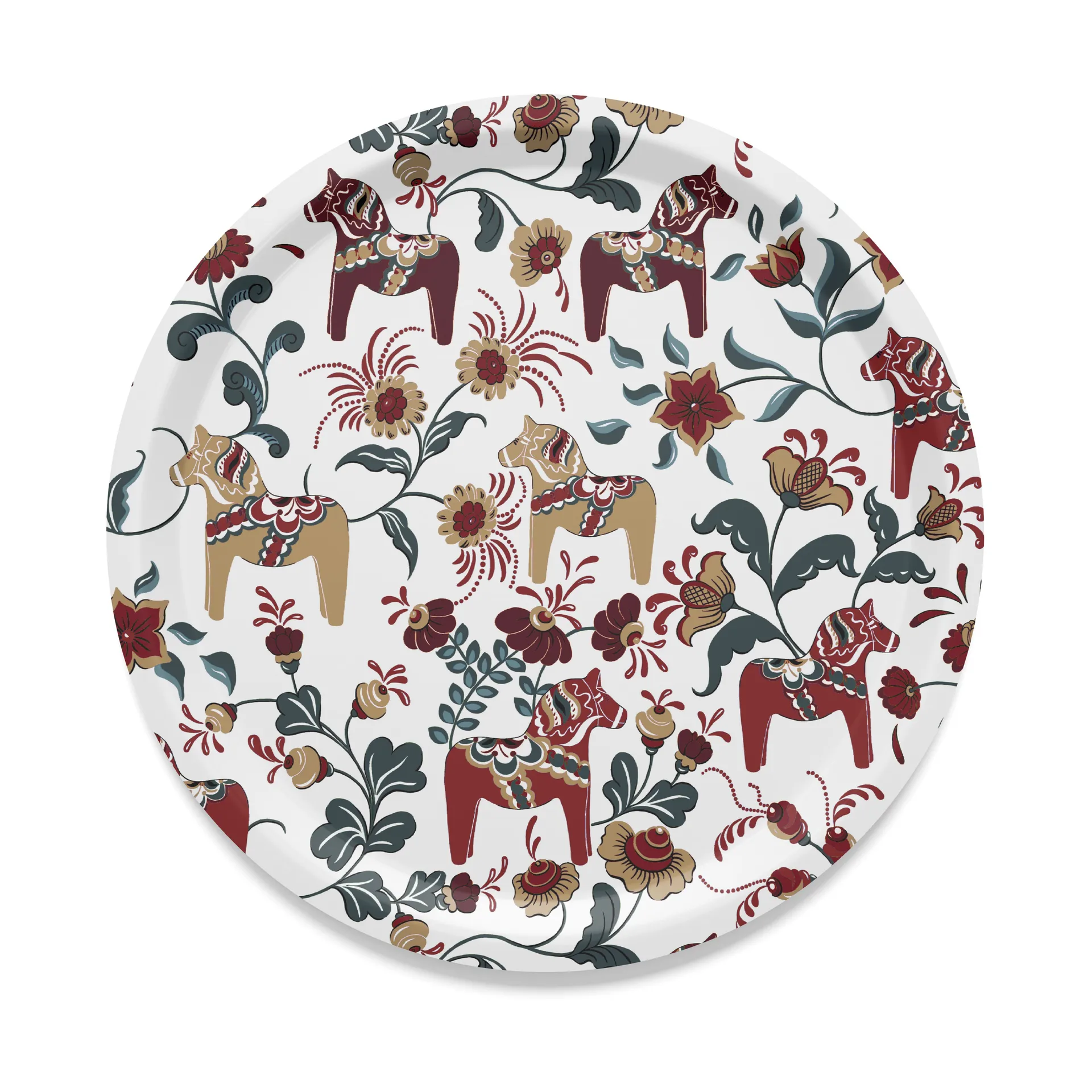 Leksand tarjotin 38 cm, Juhlavuoden painos 30 vuotta Arvidssons Textil