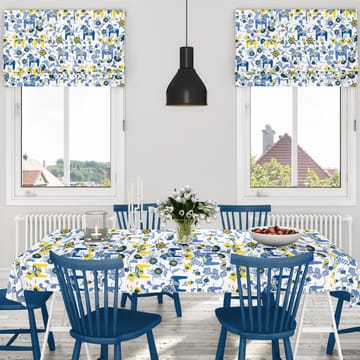 Leksand vahaliina - Sininen-keltainen - Arvidssons Textil