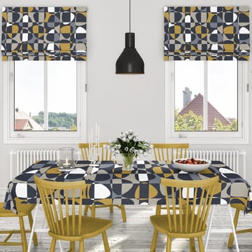 Mosaik vahaliina - Tummaharmaa - Arvidssons Textil