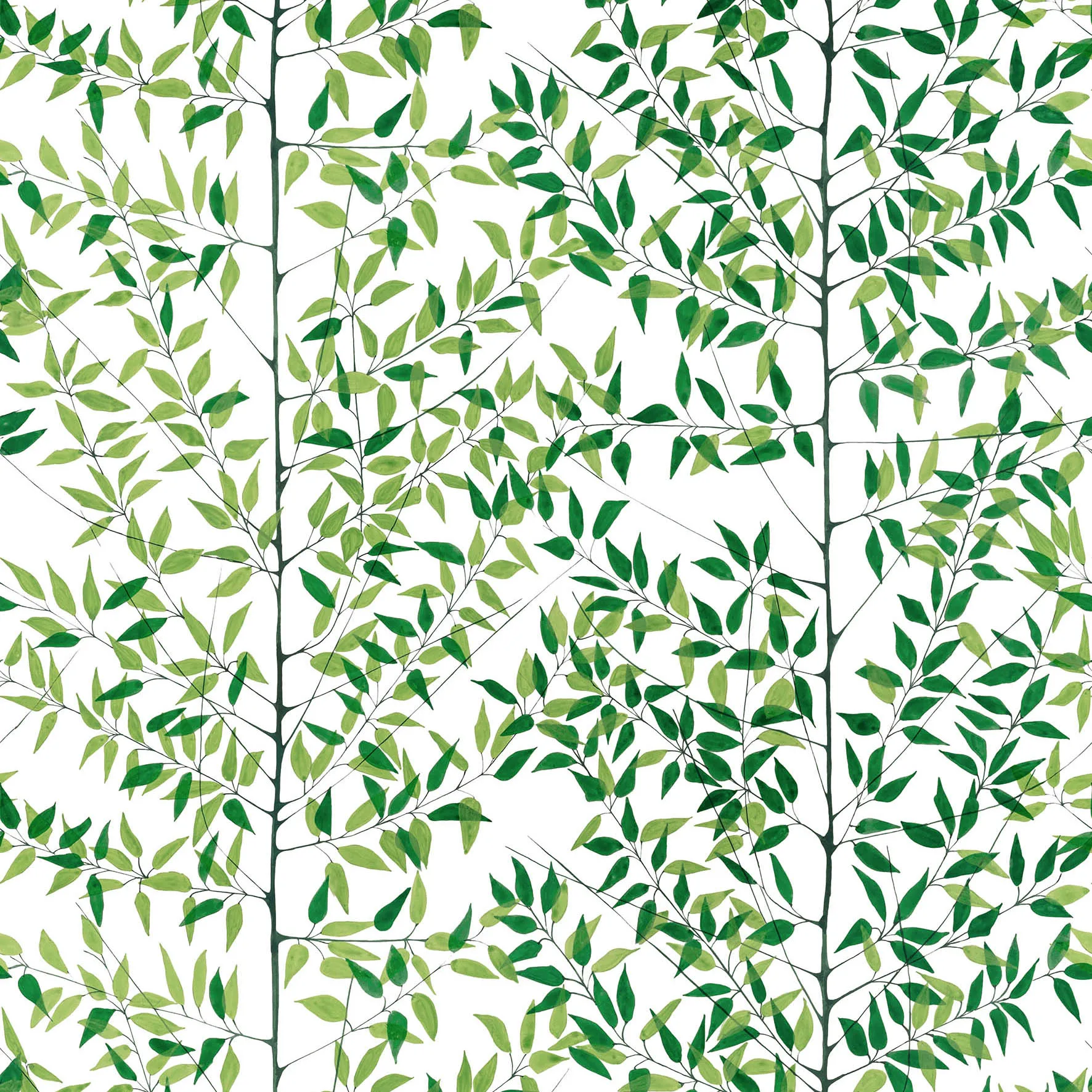 När staren kom -kangas, Vihreä Arvidssons Textil