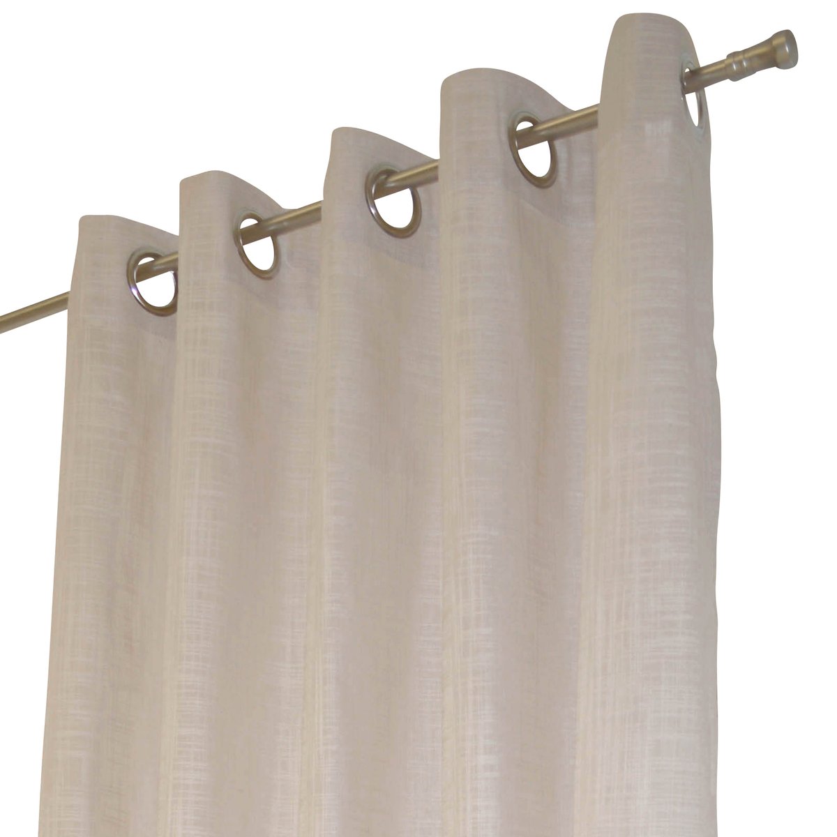 Arvidssons Textil Norrsken rengasverho beige | Skandinaavinen Sisustus | Beige