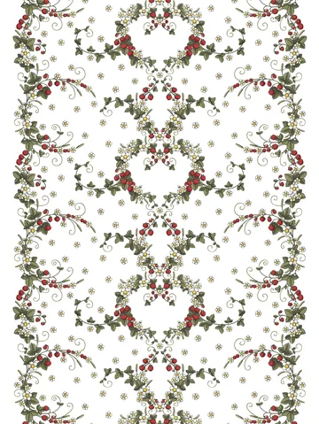 Smultronstället vahaliina - Offwhite - Arvidssons Textil