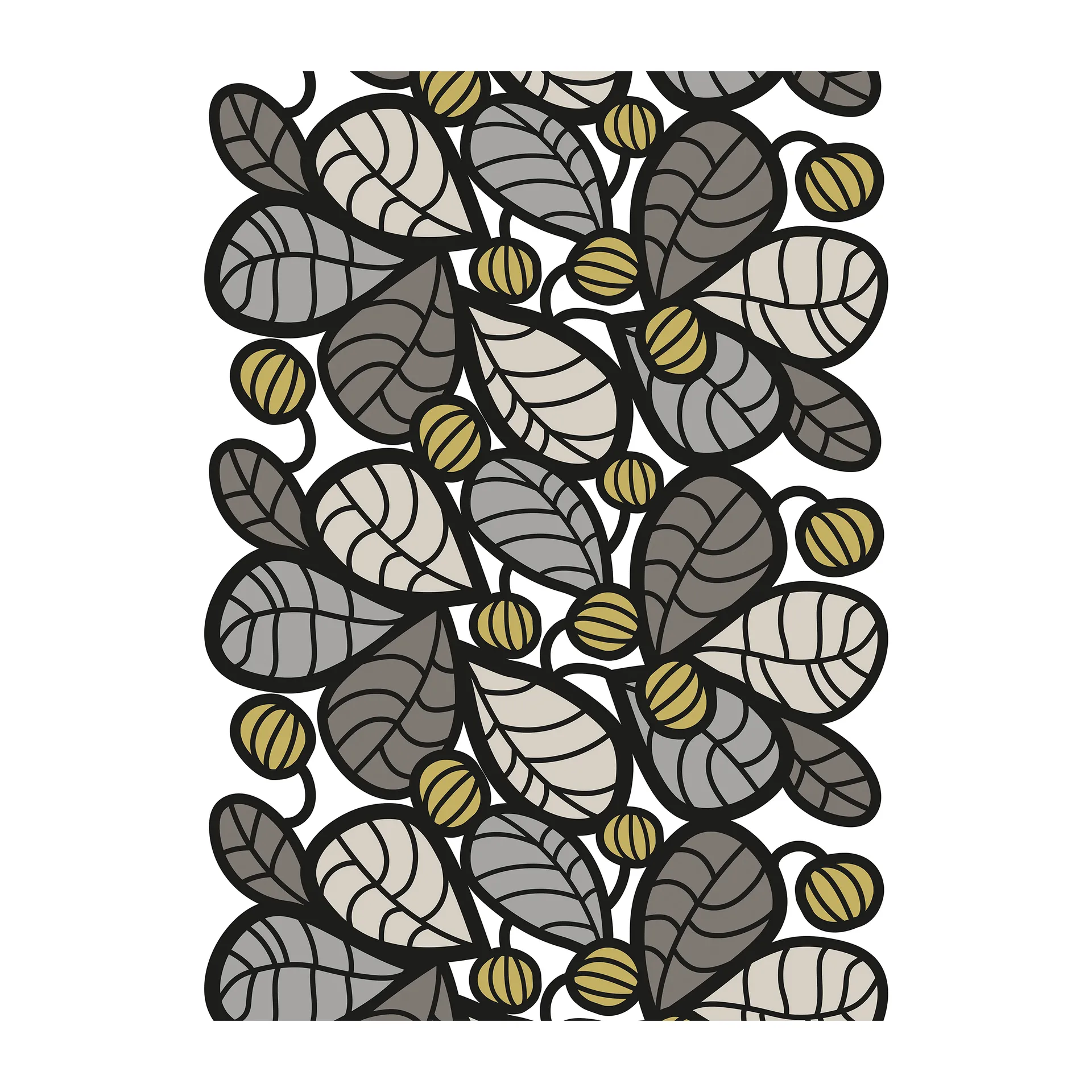 Snöbär vahaliina, Harmaa Arvidssons Textil