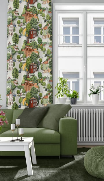 Sommarstad kangas - Vihreä - Arvidssons Textil