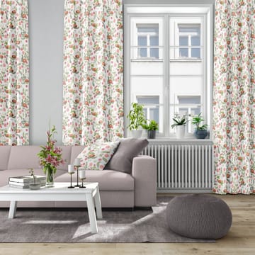 Sova räv -kangas - Vihreä-vaaleanpunainen - Arvidssons Textil